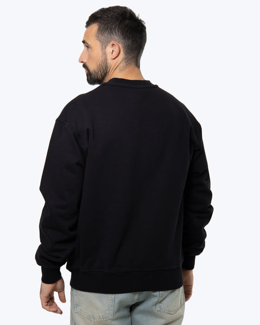 MK Monogram Crewneck Sweatshirt Black