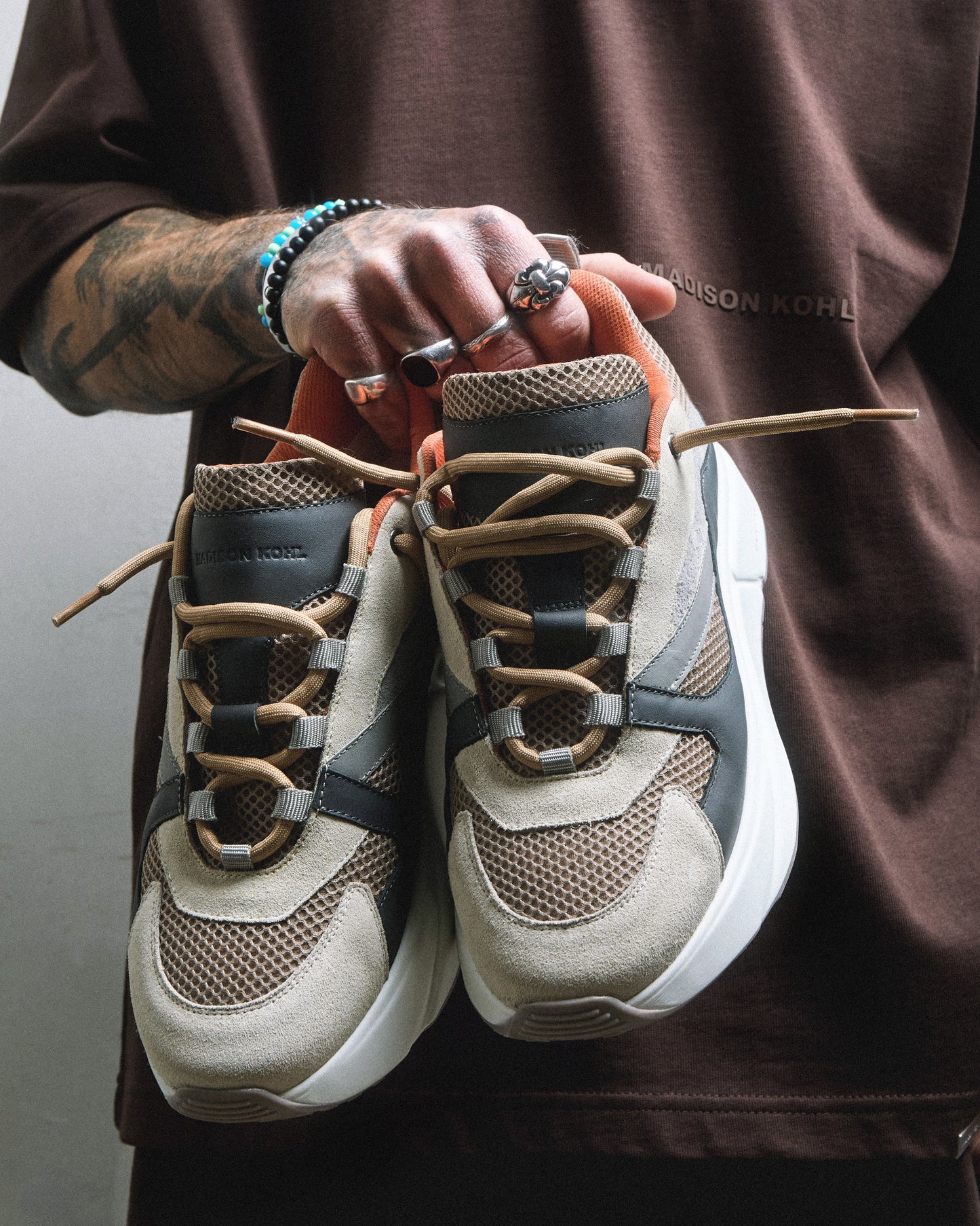 Runner MK 1 Taupe Trainer