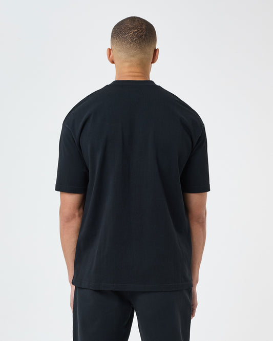 MK Collegiate Relaxed T Shirt Black