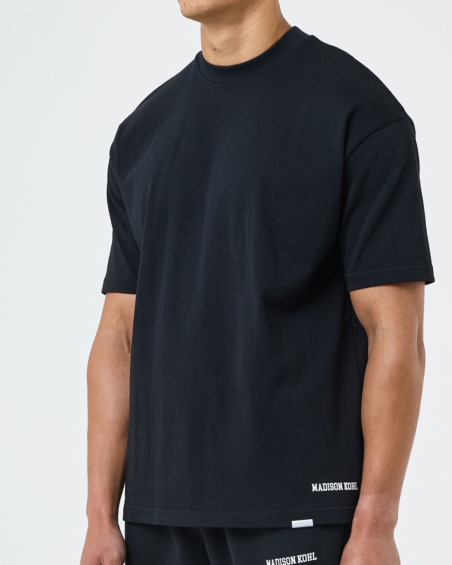 MK Collegiate Relaxed T Shirt Black