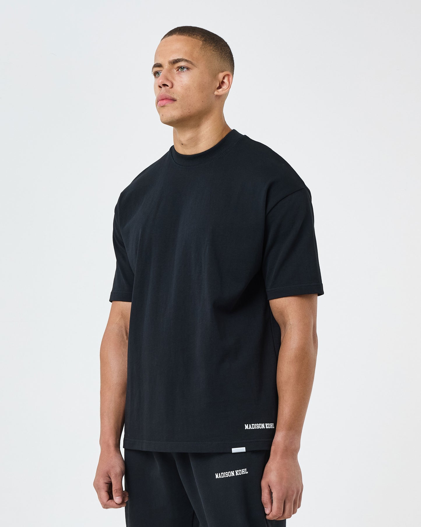 MK Collegiate Relaxed T Shirt Black