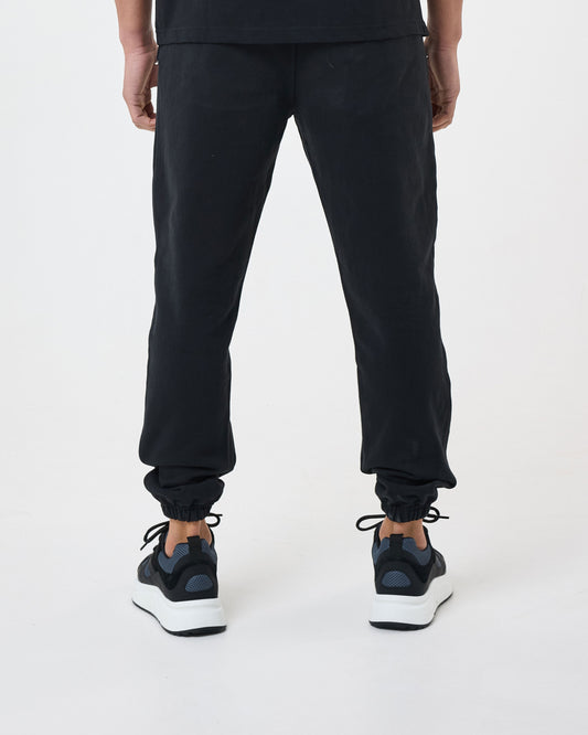 Time Flies Cuffed Jogger Black