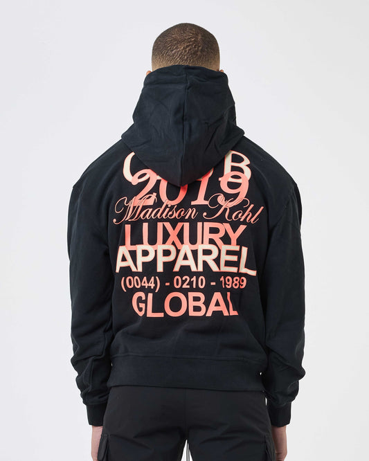 MK Club Relaxed OTH Hoodie Black