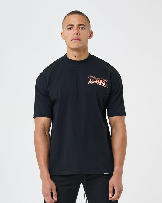 MK Club Relaxed T Shirt Black