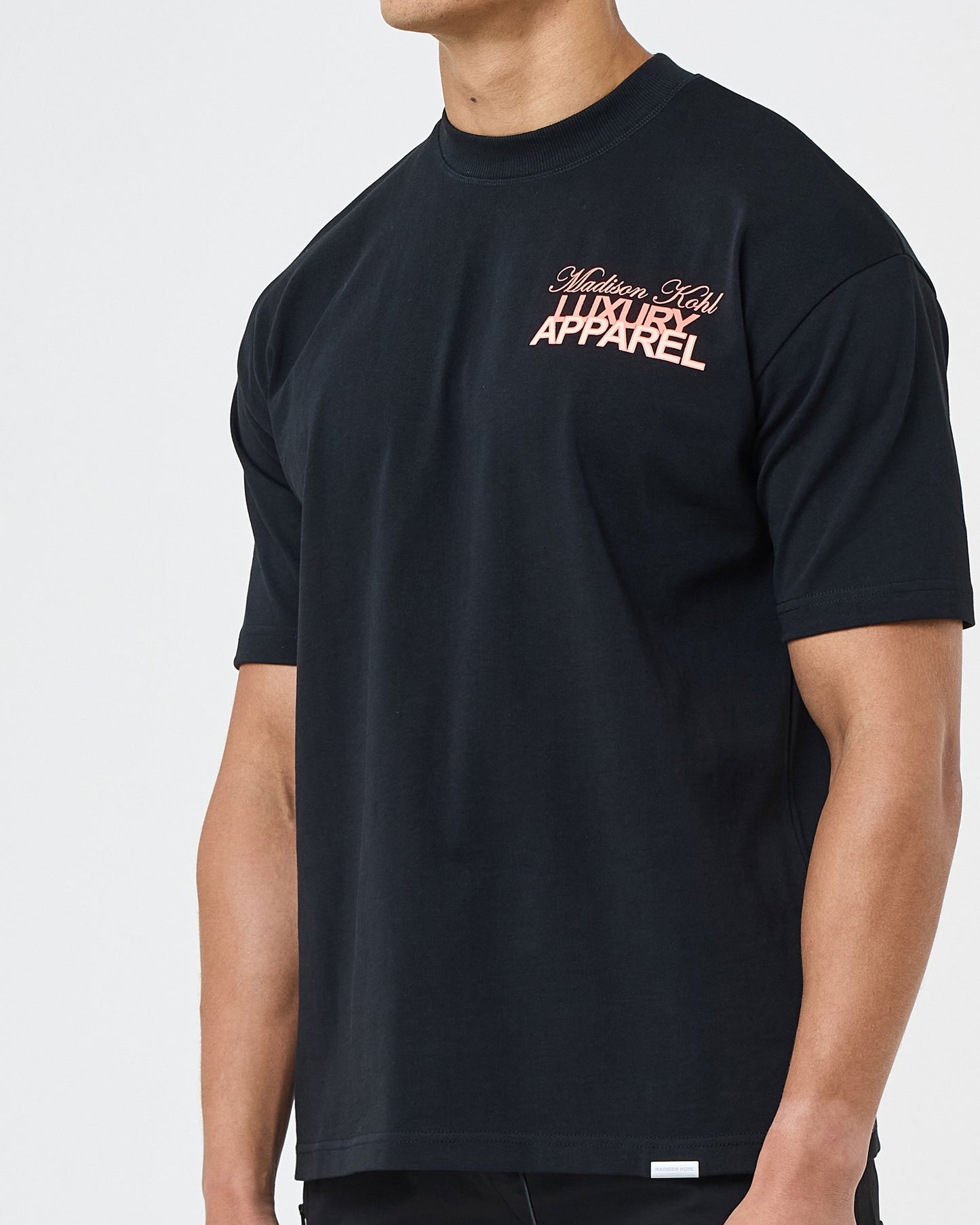 MK Club Relaxed T Shirt Black