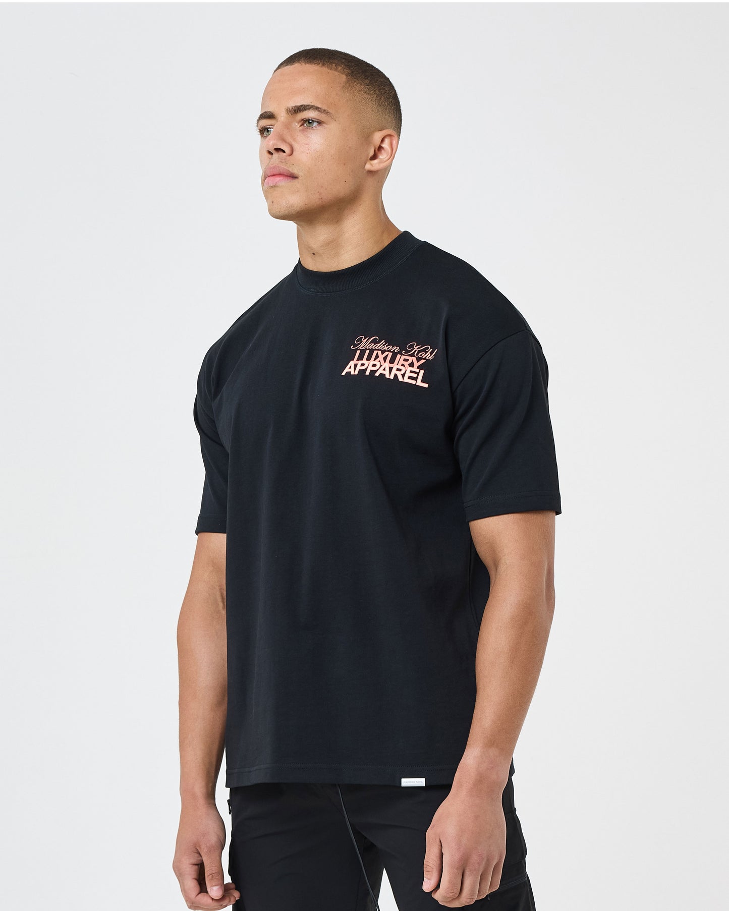 MK Club Relaxed T Shirt Black