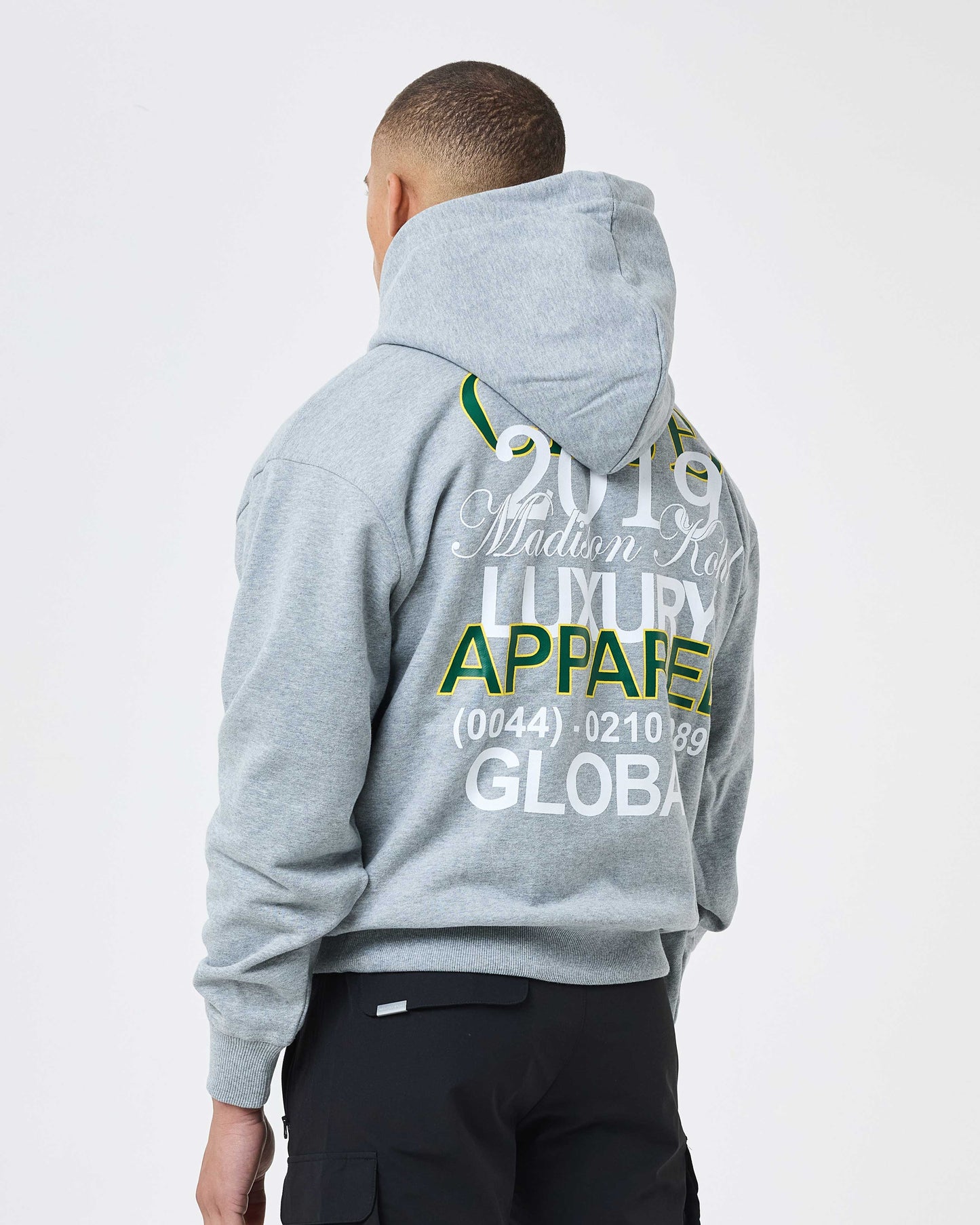 MK Club Relaxed OTH Hoodie Grey Marl