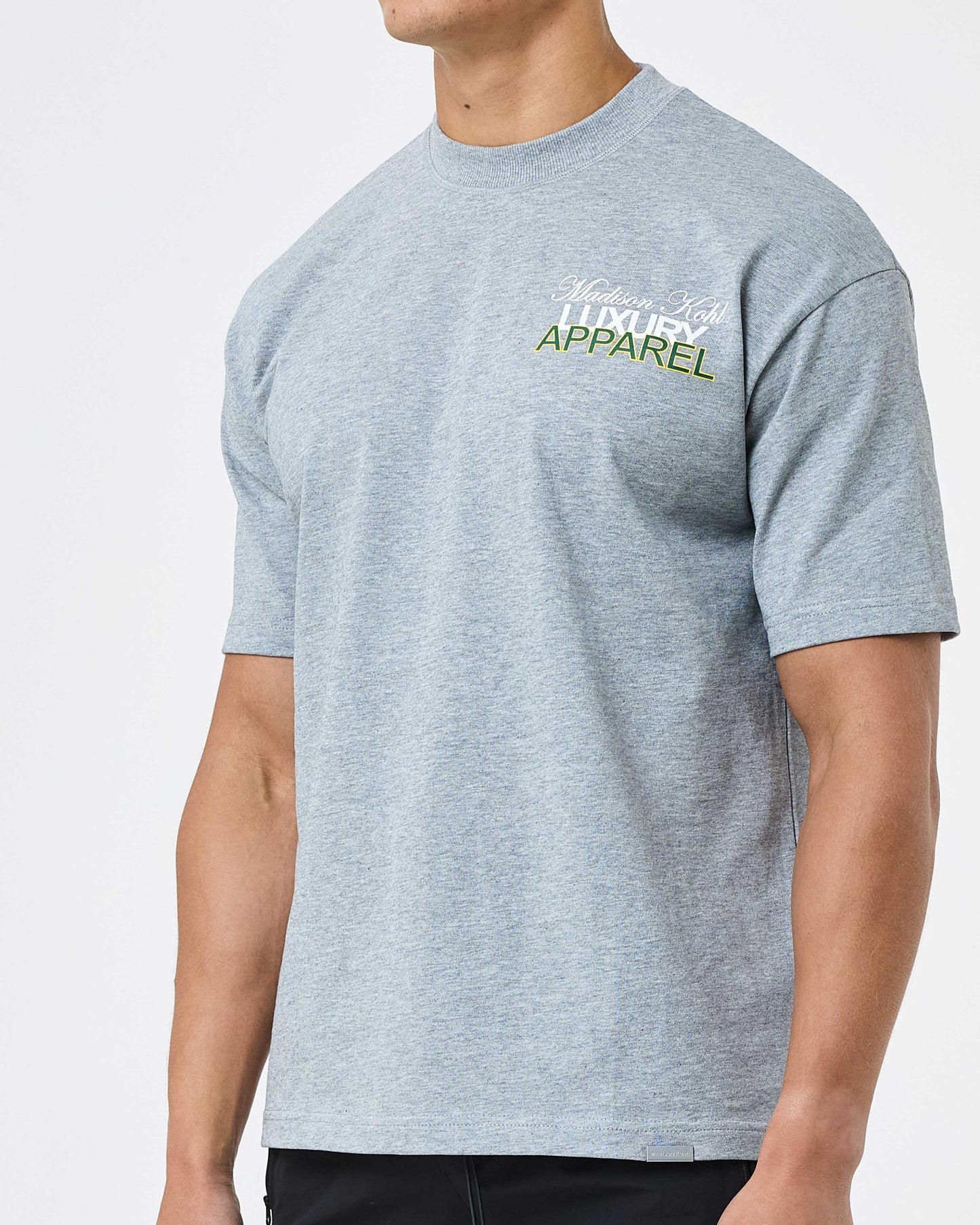 MK Club Relaxed T Shirt Grey Marl