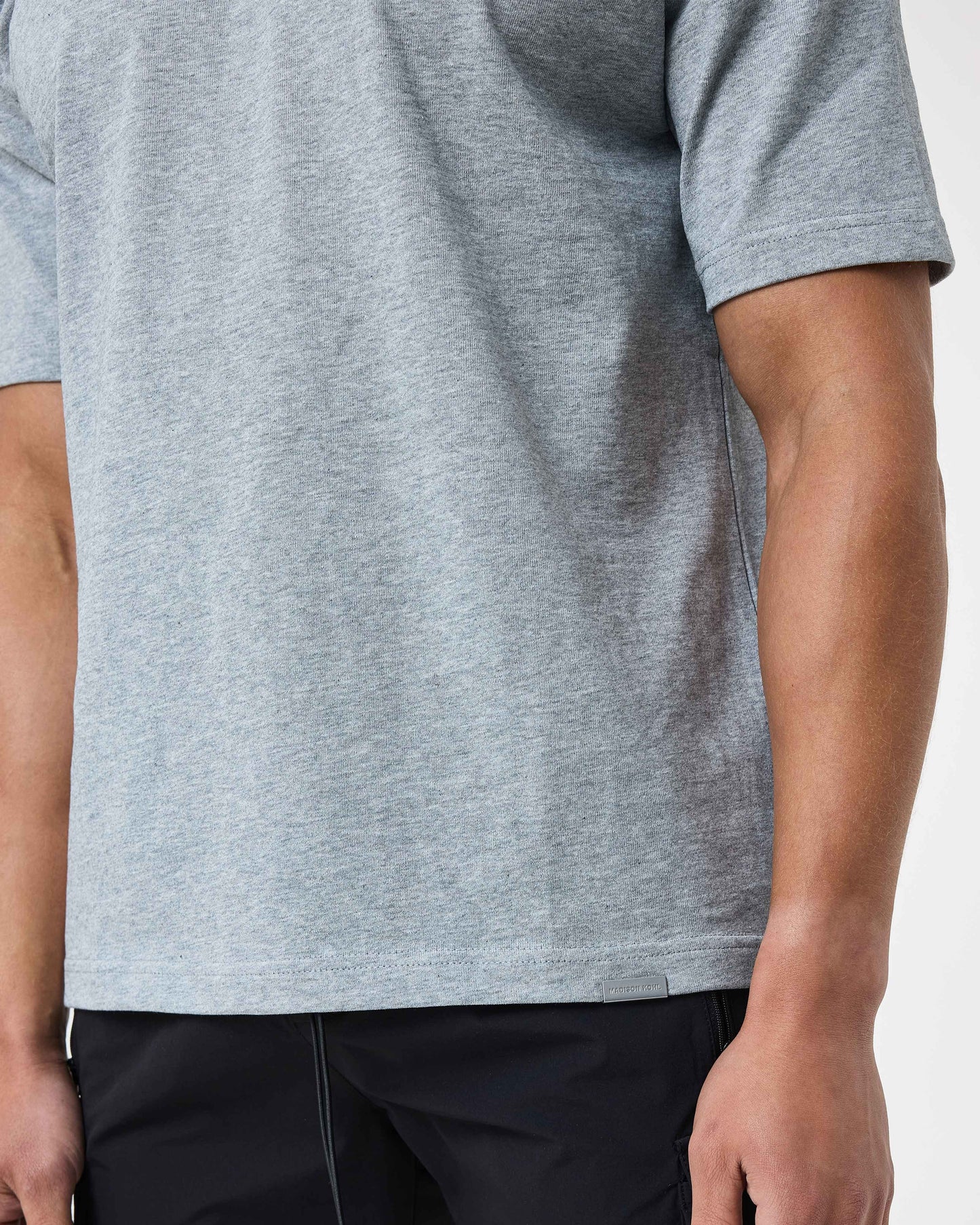 MK Club Relaxed T Shirt Grey Marl