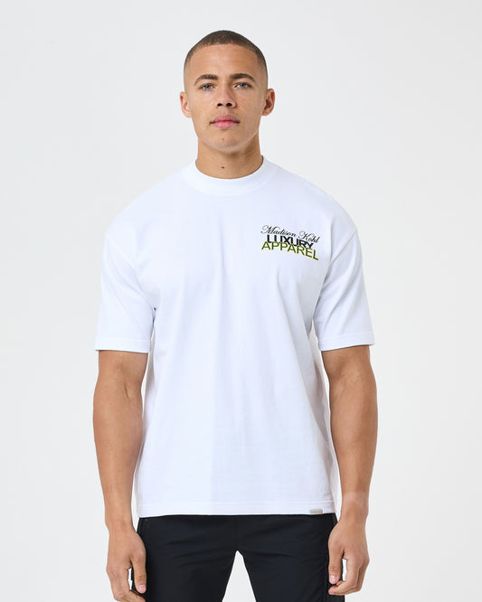 MK Club Relaxed T Shirt White