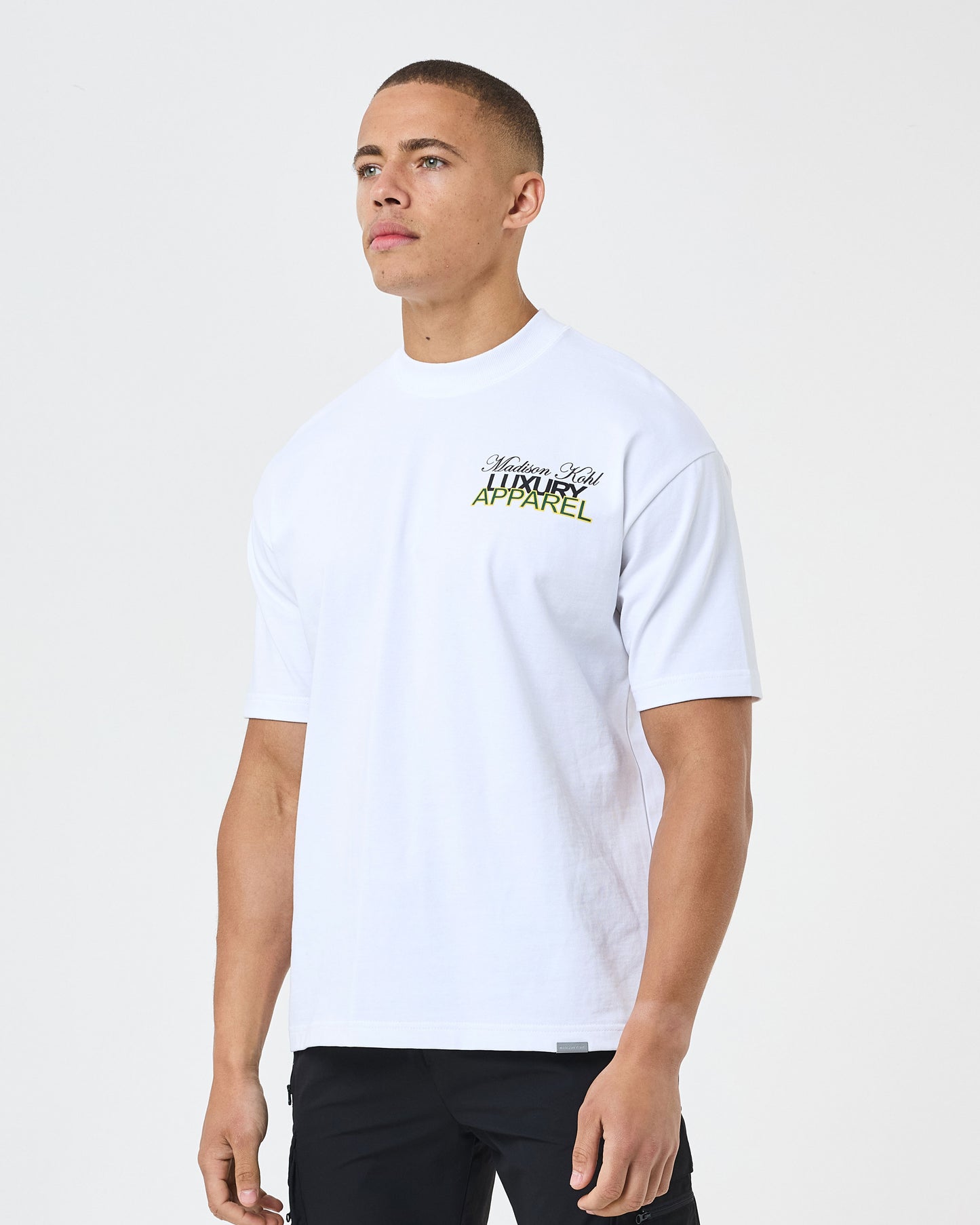 MK Club Relaxed T Shirt White