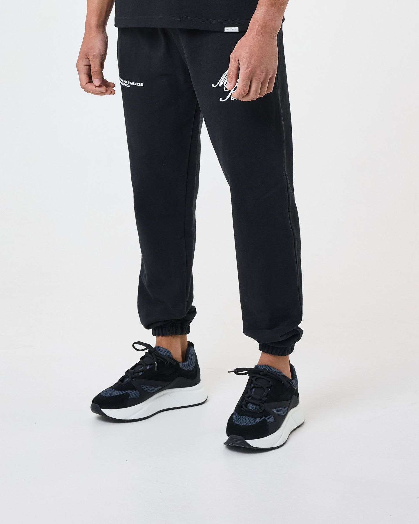 Time Flies Cuffed Jogger Black