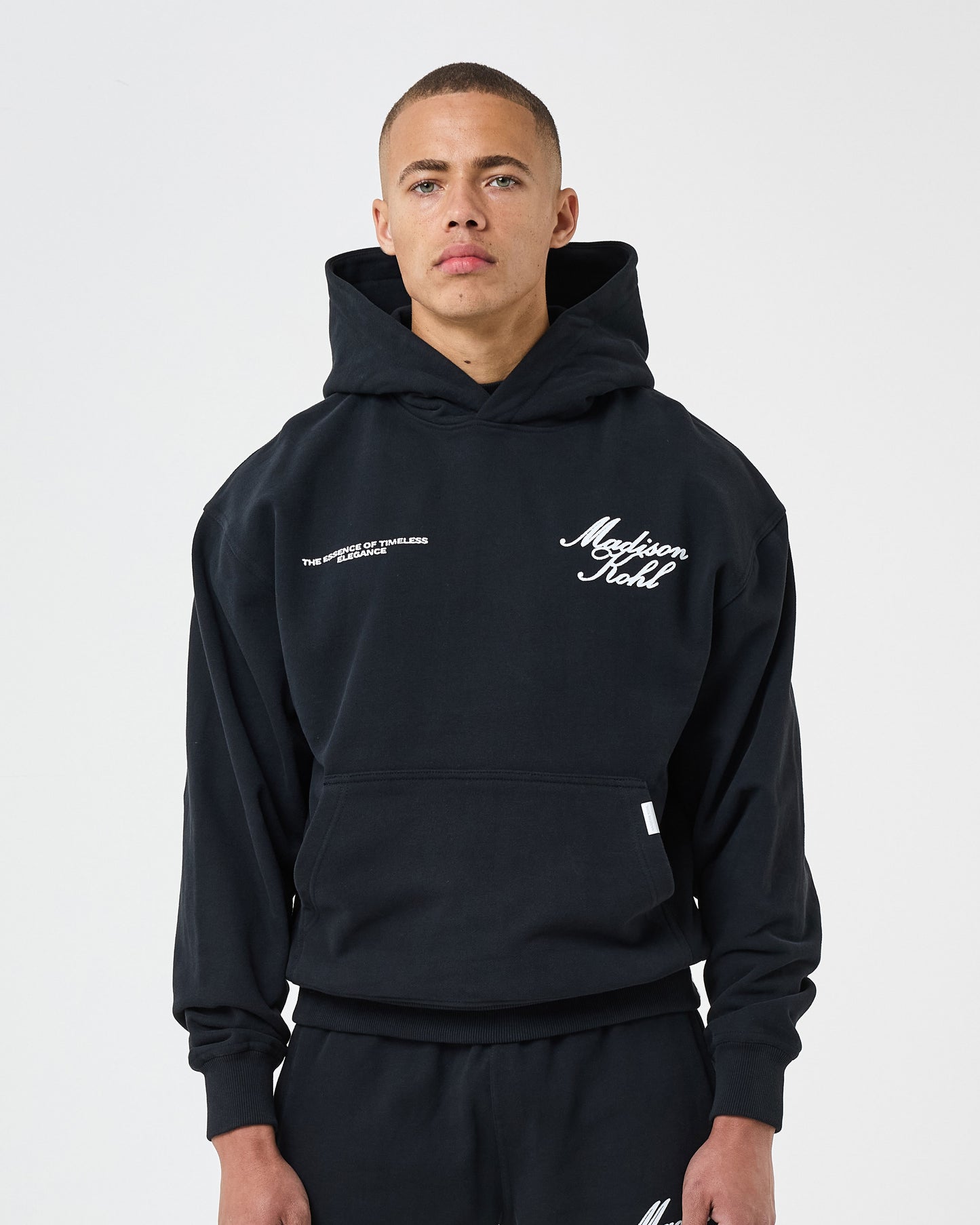 Time Flies Relaxed OTH Hoodie Black