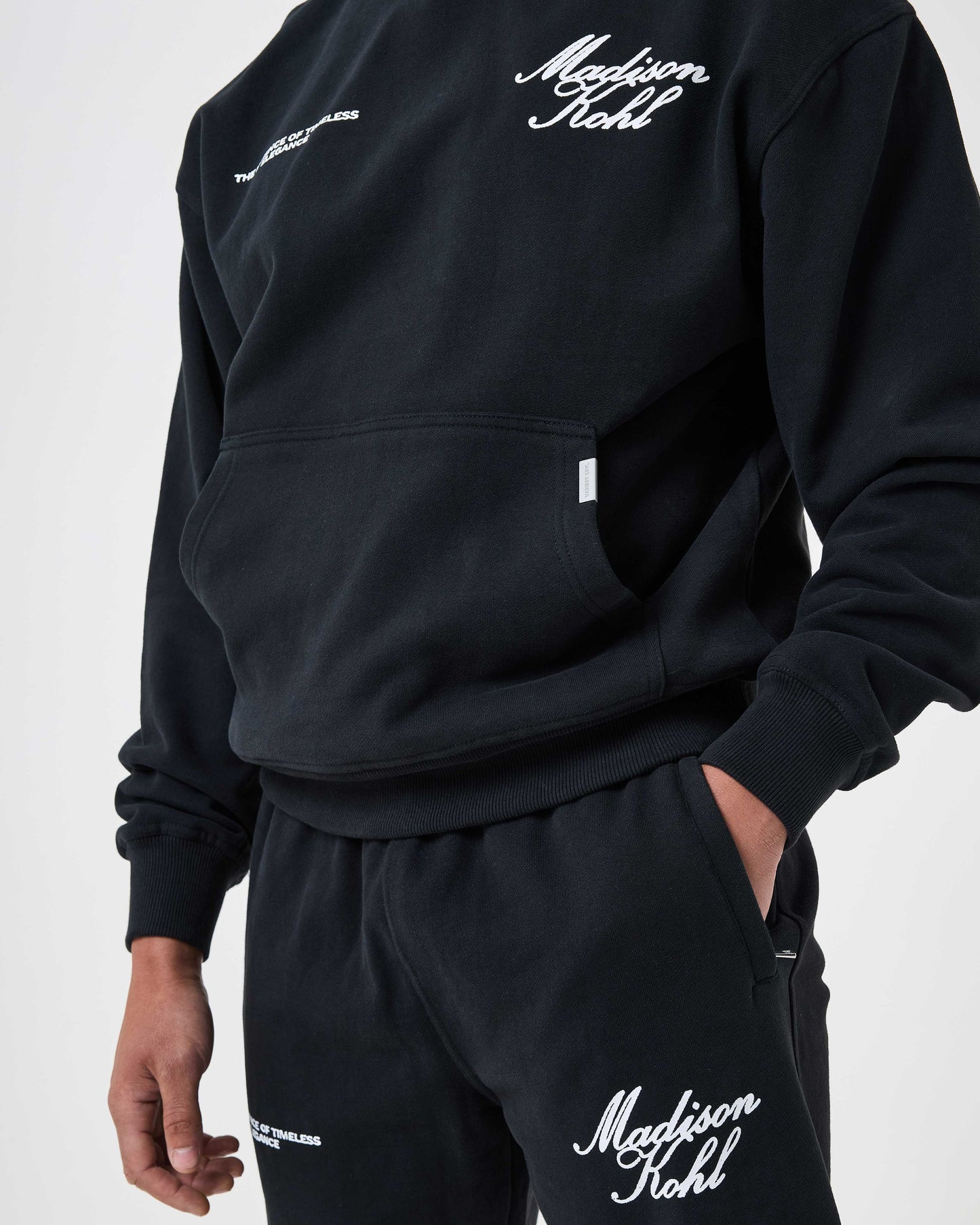 Time Flies Relaxed OTH Hoodie Black
