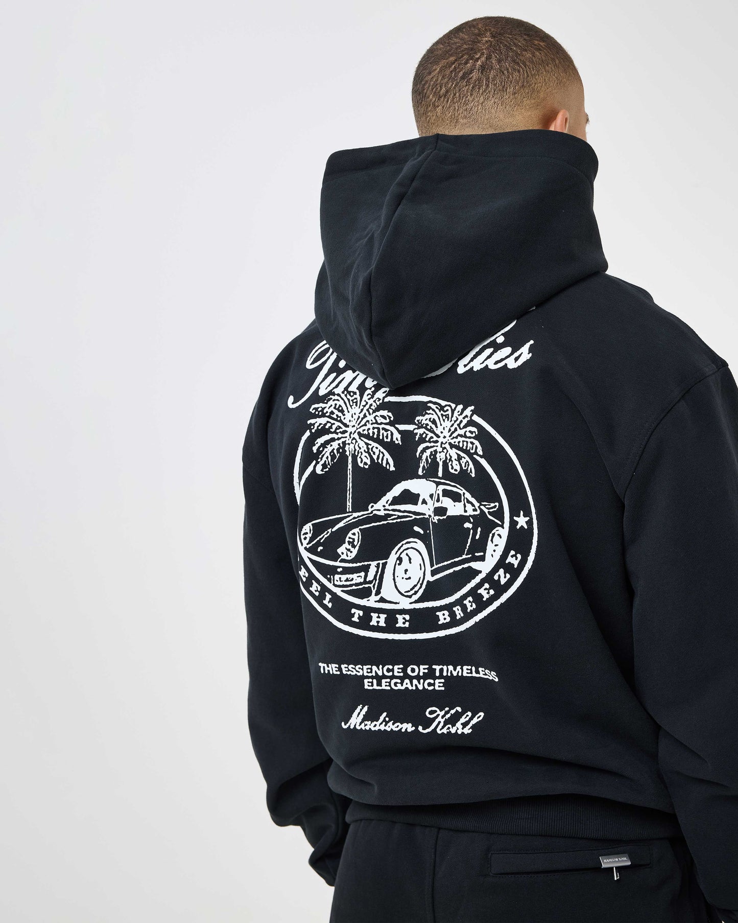 Time Flies Relaxed OTH Hoodie Black