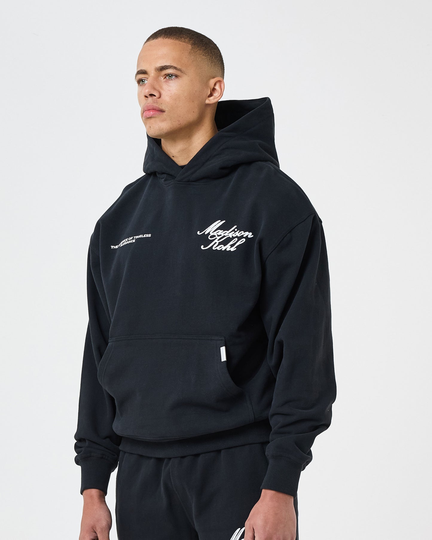 Time Flies Relaxed OTH Hoodie Black