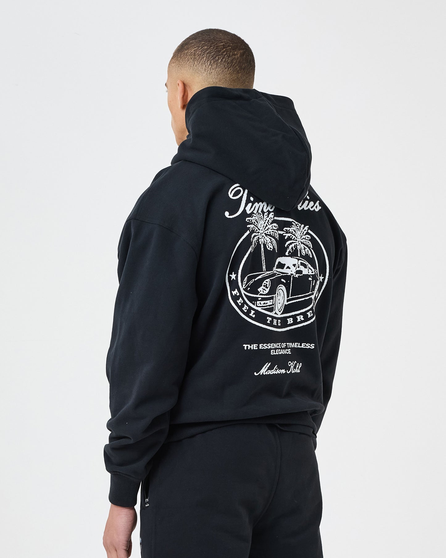 Time Flies Relaxed OTH Hoodie Black