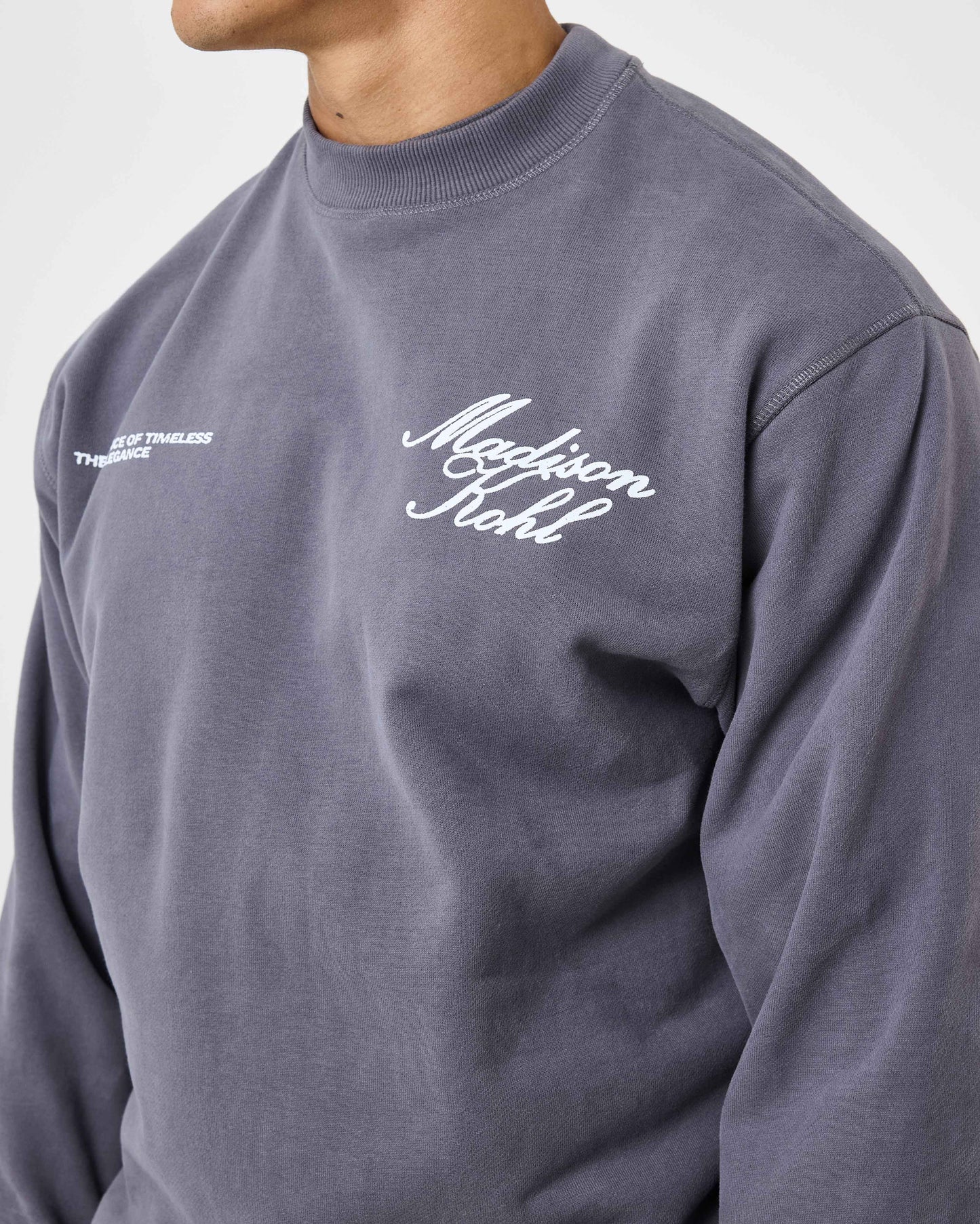 Time Flies Relaxed Crewneck Sweatshirt Tornado