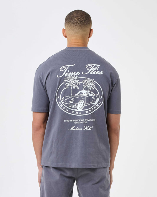 Time Flies Relaxed T Shirt Tornado