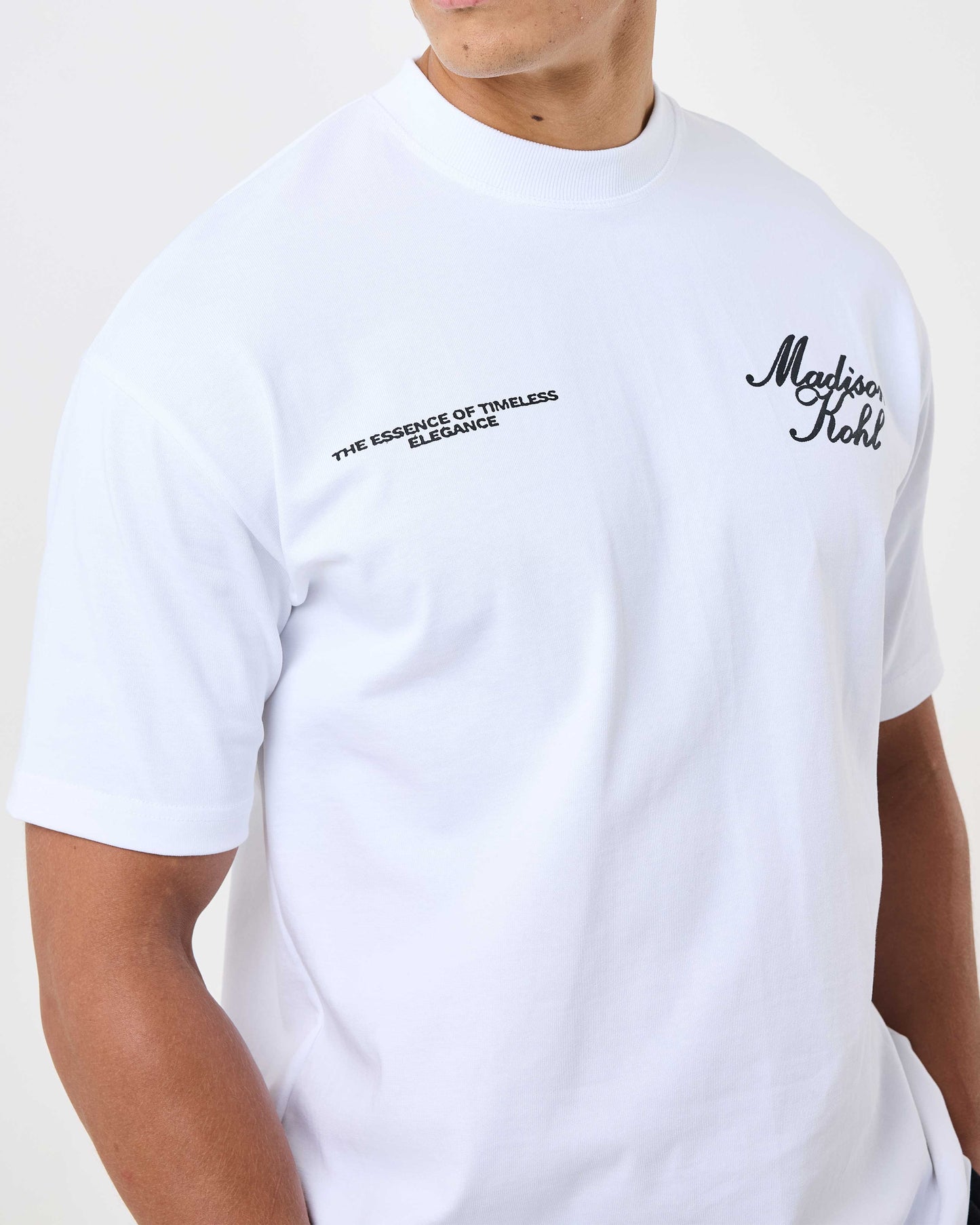 Time Flies Relaxed T Shirt White