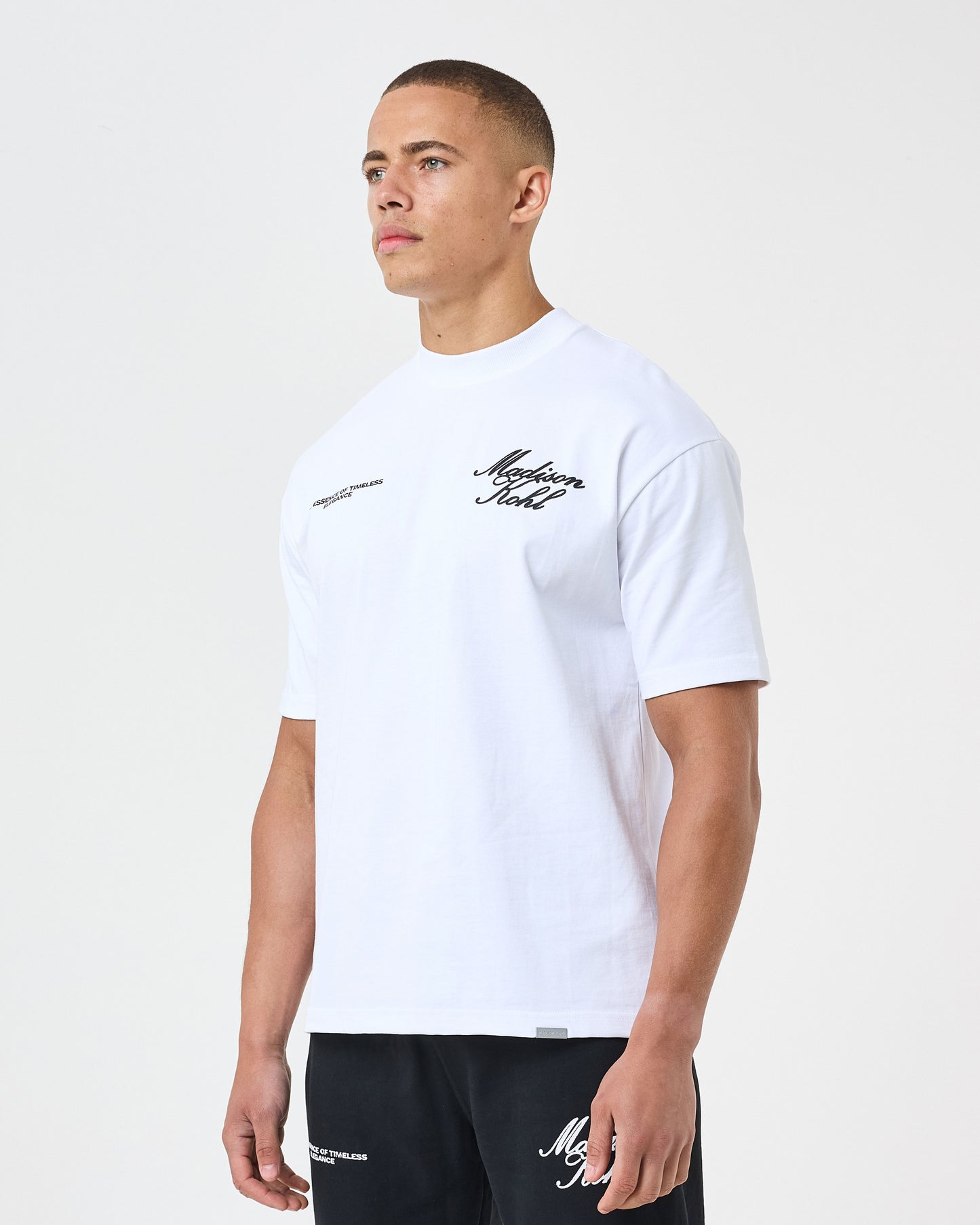 Time Flies Relaxed T Shirt White