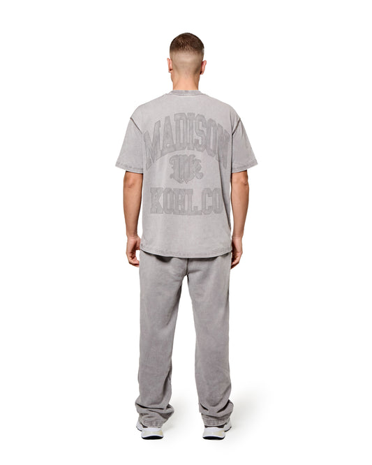 MK 1st Base Relaxed T Shirt Grey Wash