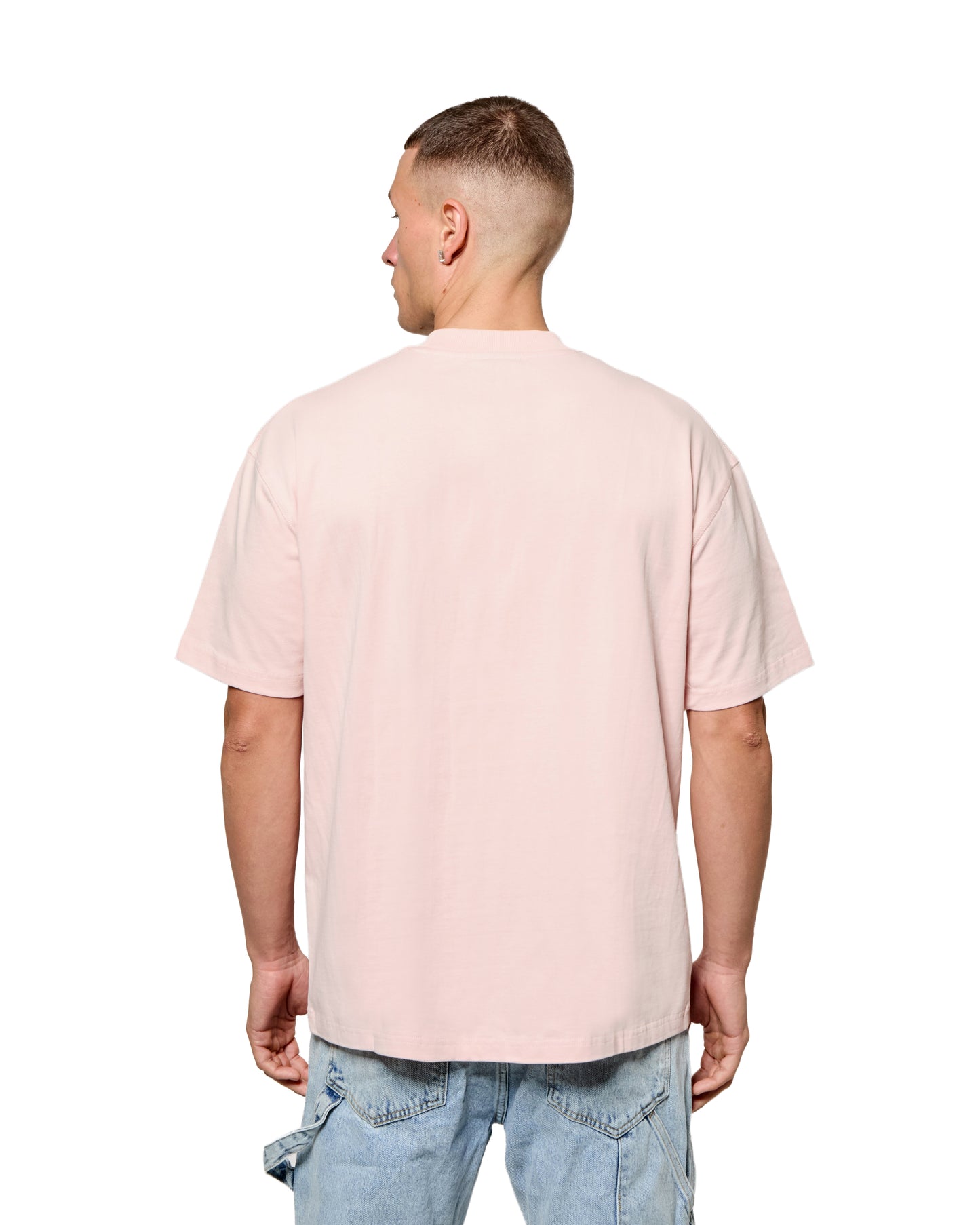MK Blank Relaxed T Shirt Transcendent Pink