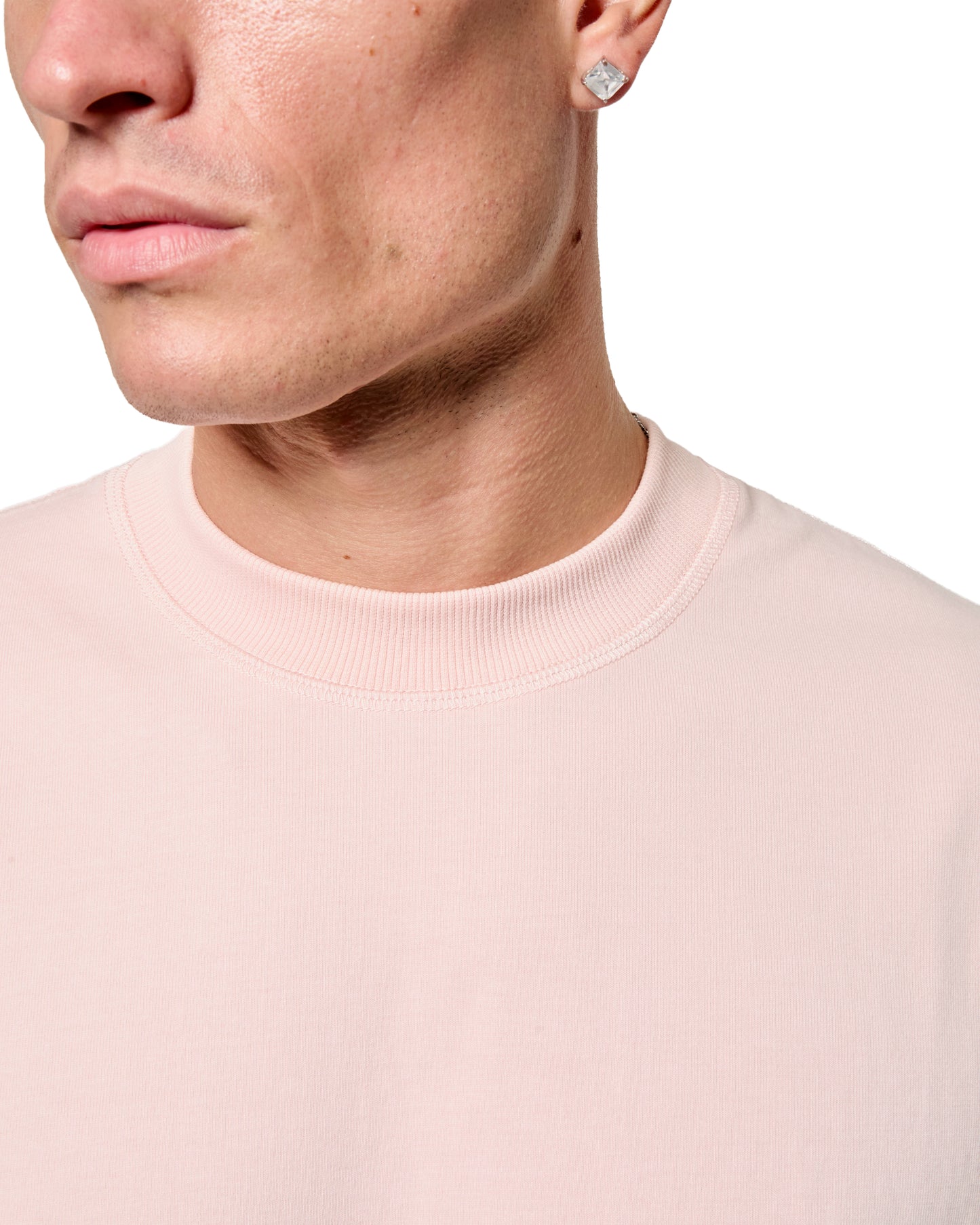 MK Blank Relaxed T Shirt Transcendent Pink
