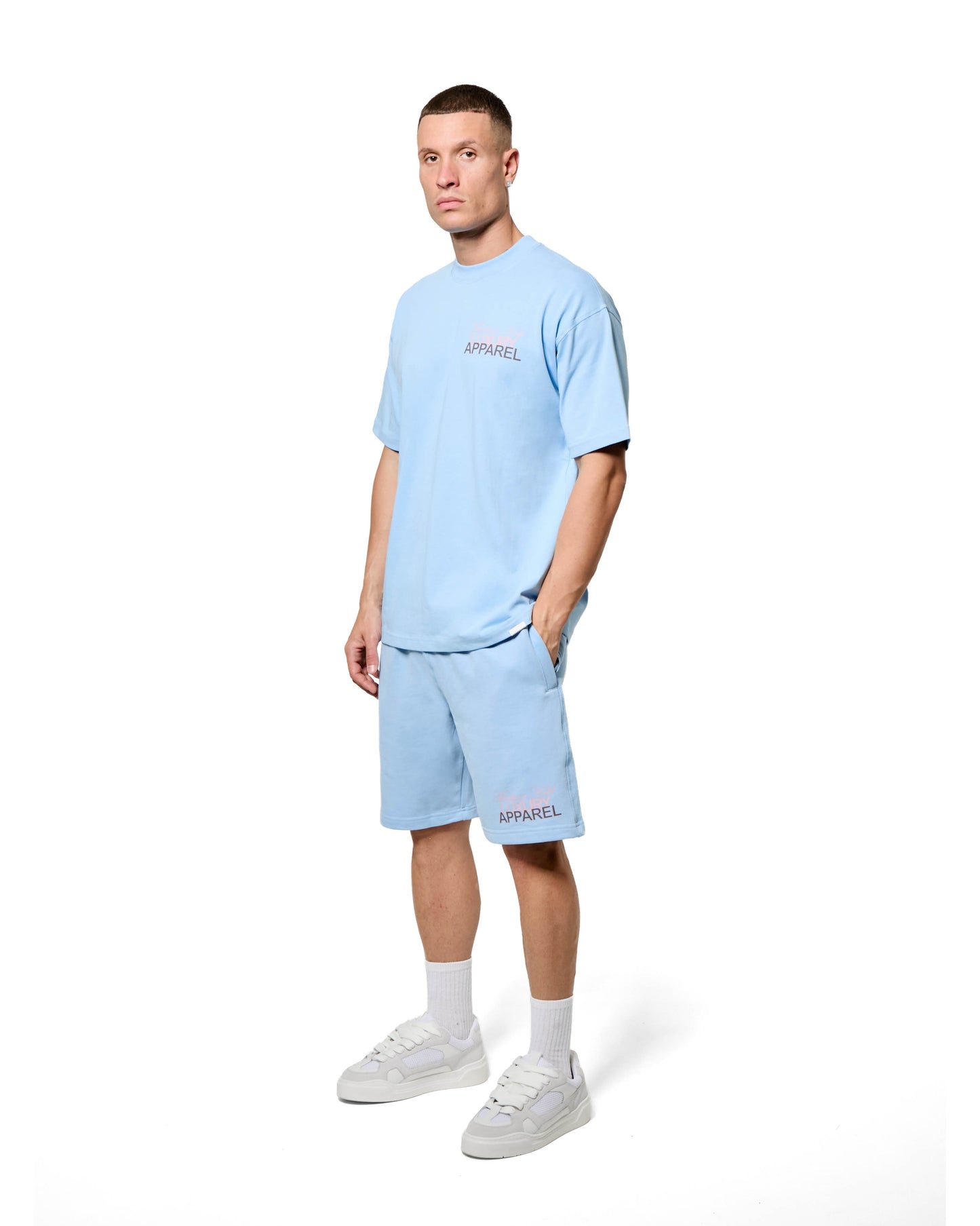 MK Club Relaxed T Shirt Placid Blue