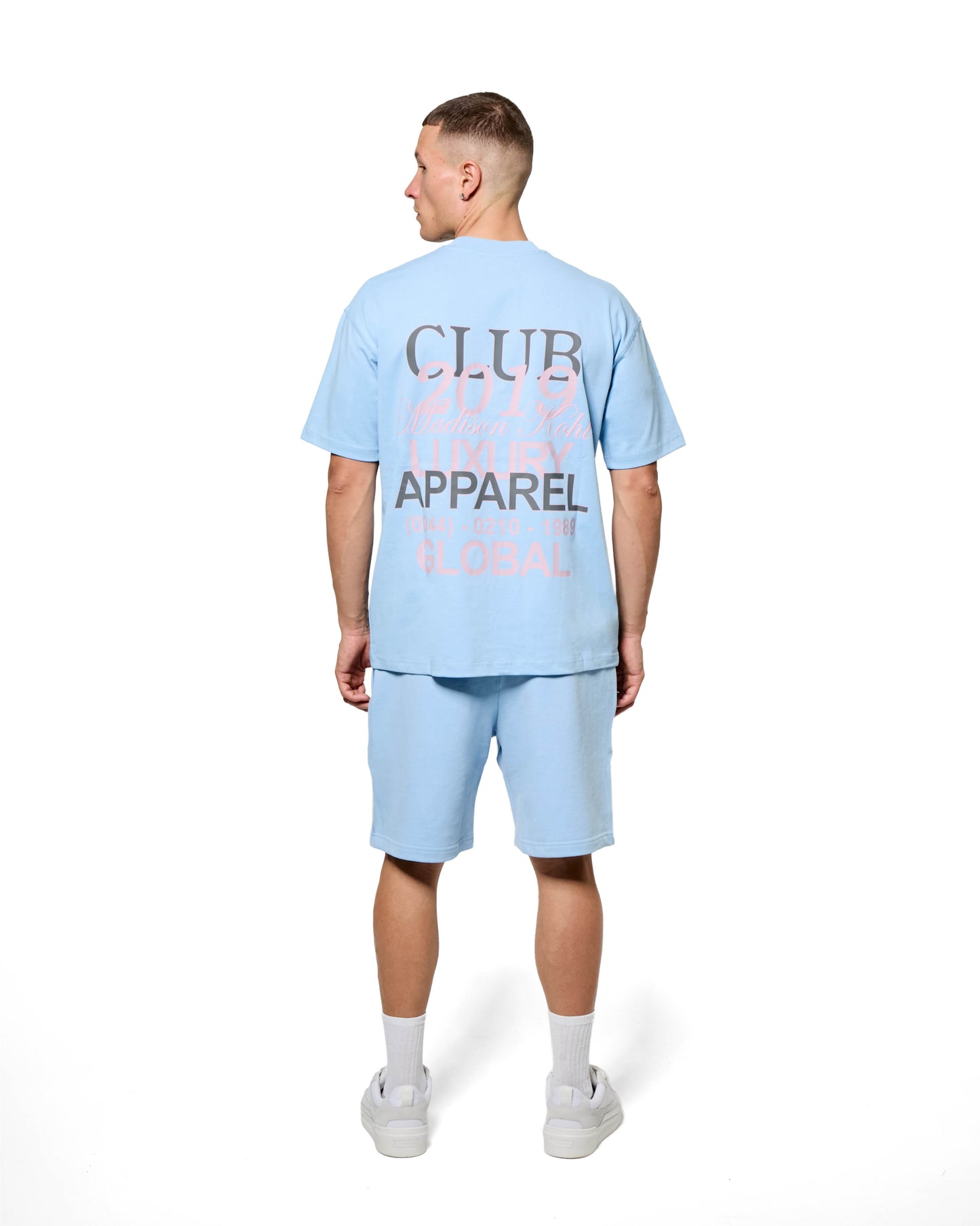 MK Club Relaxed T Shirt Placid Blue