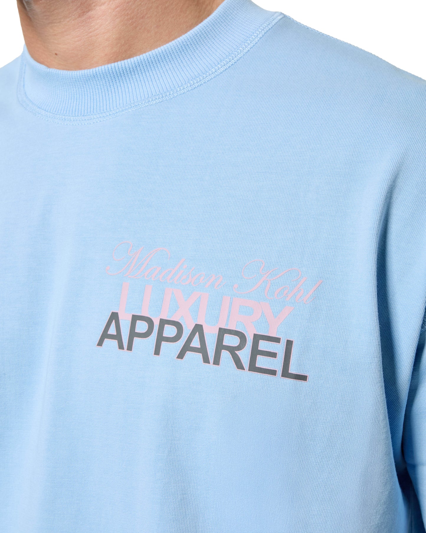MK Club Relaxed T Shirt Placid Blue