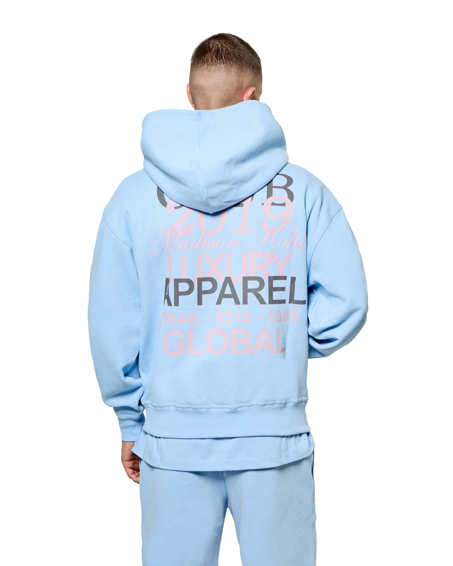 MK Club Relaxed OTH Hoodie Placid Blue