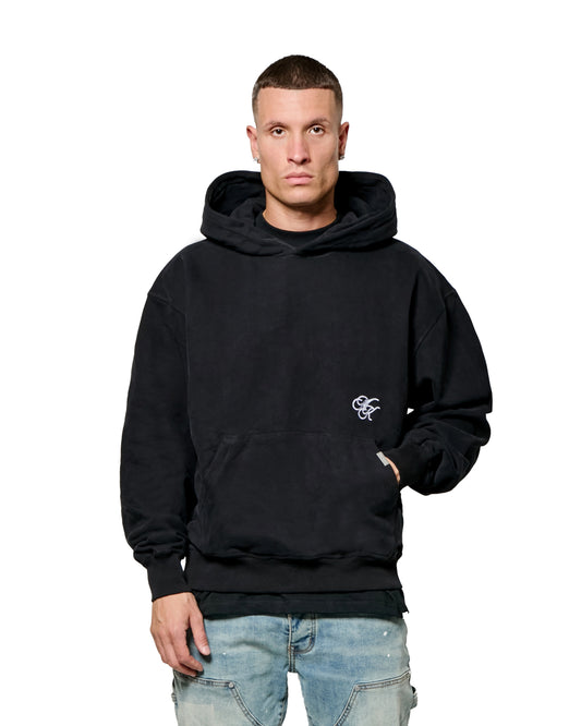 MK Monogram Relaxed OTH Hoodie Black