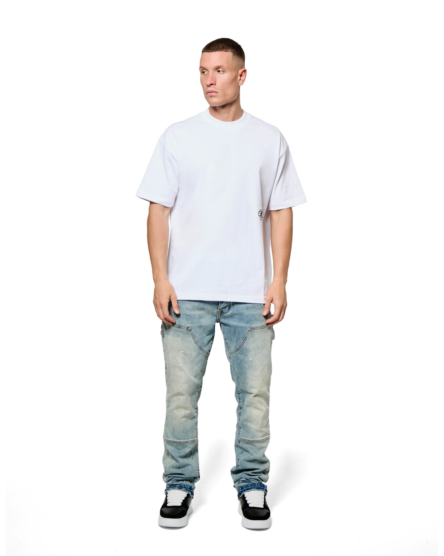 MK Monogram Relaxed T Shirt White