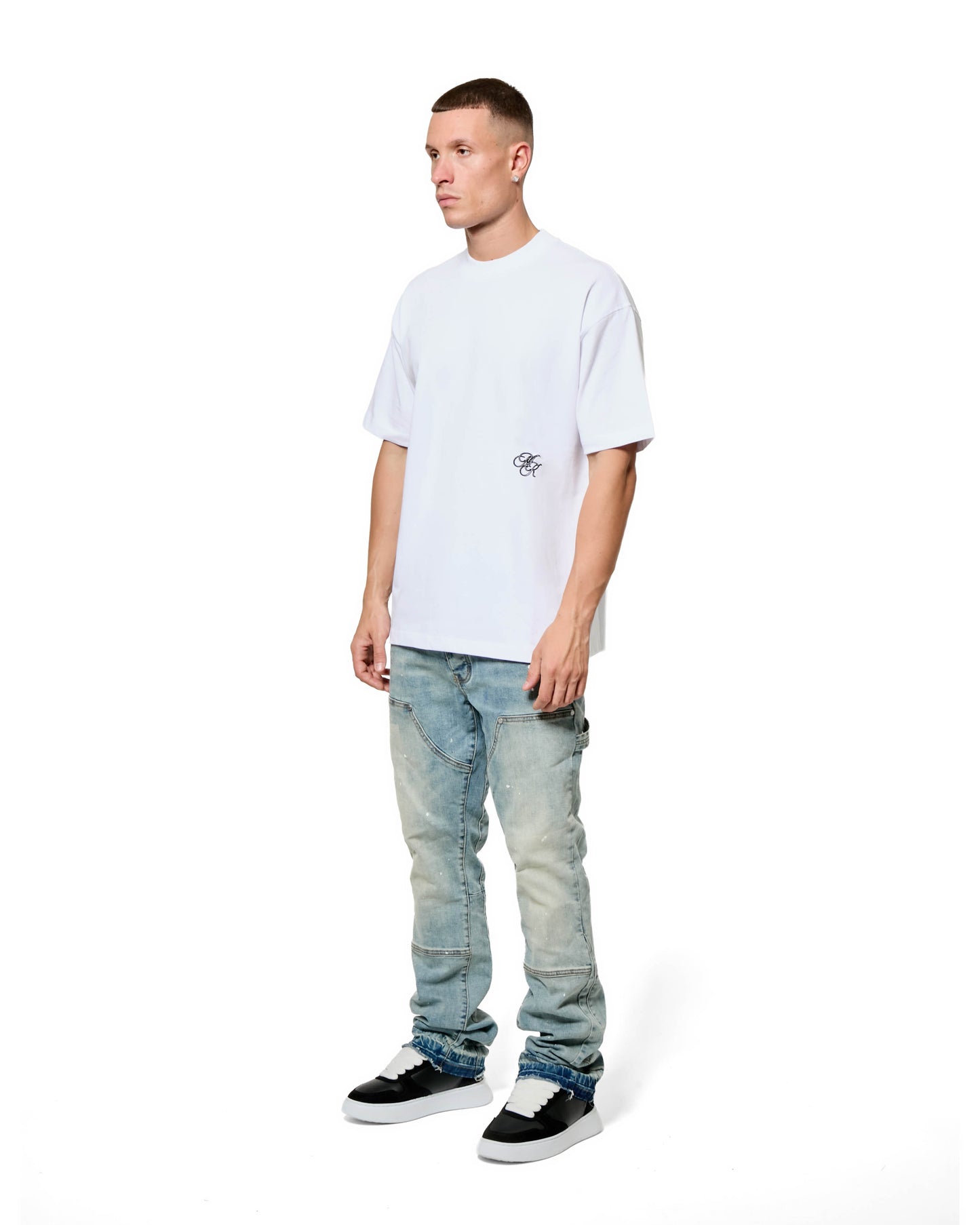 MK Monogram Relaxed T Shirt White