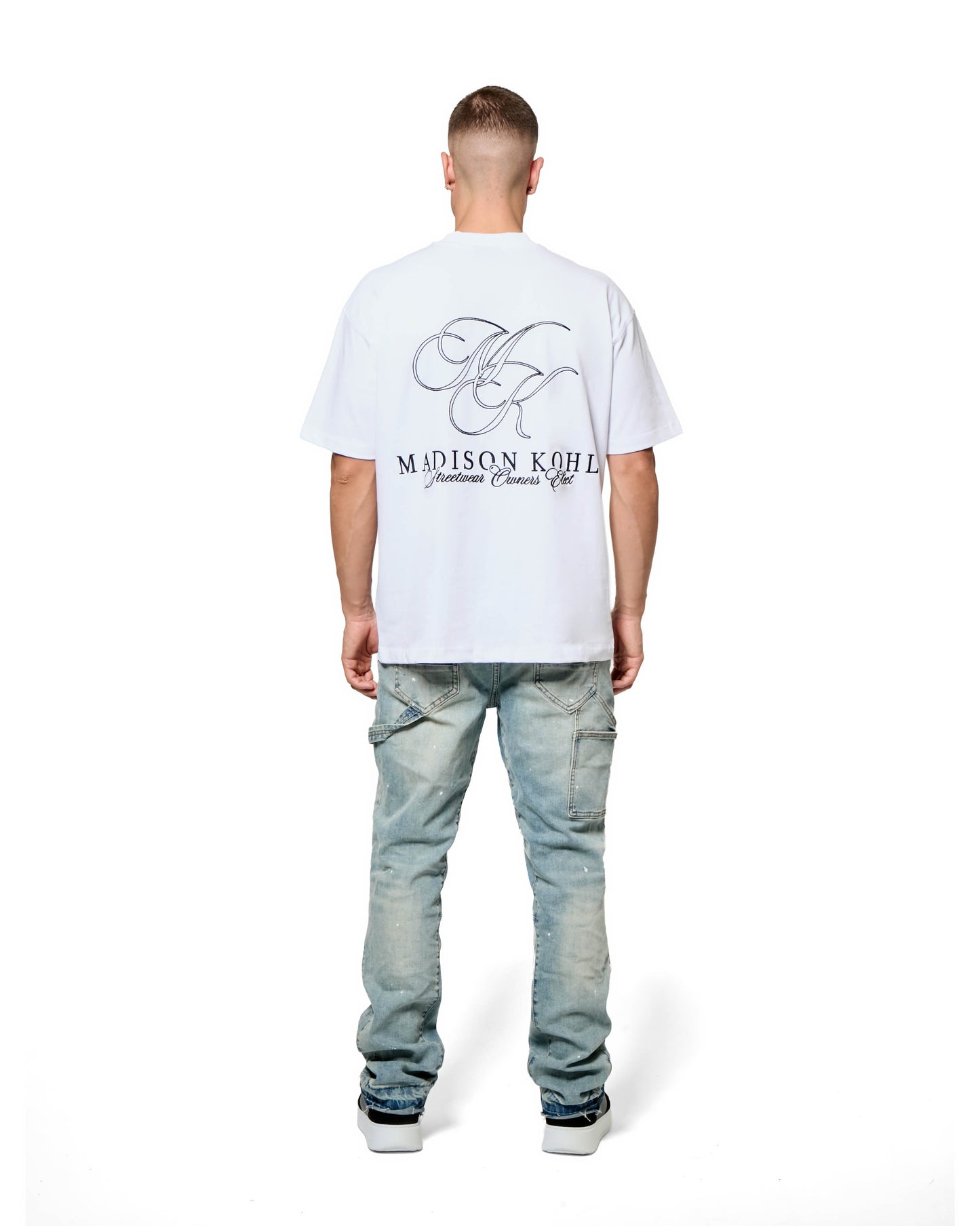 MK Monogram Relaxed T Shirt White
