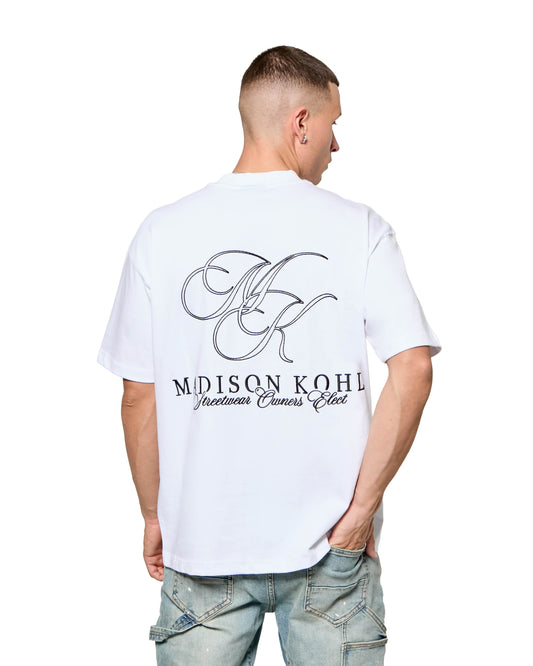 MK Monogram Relaxed T Shirt White