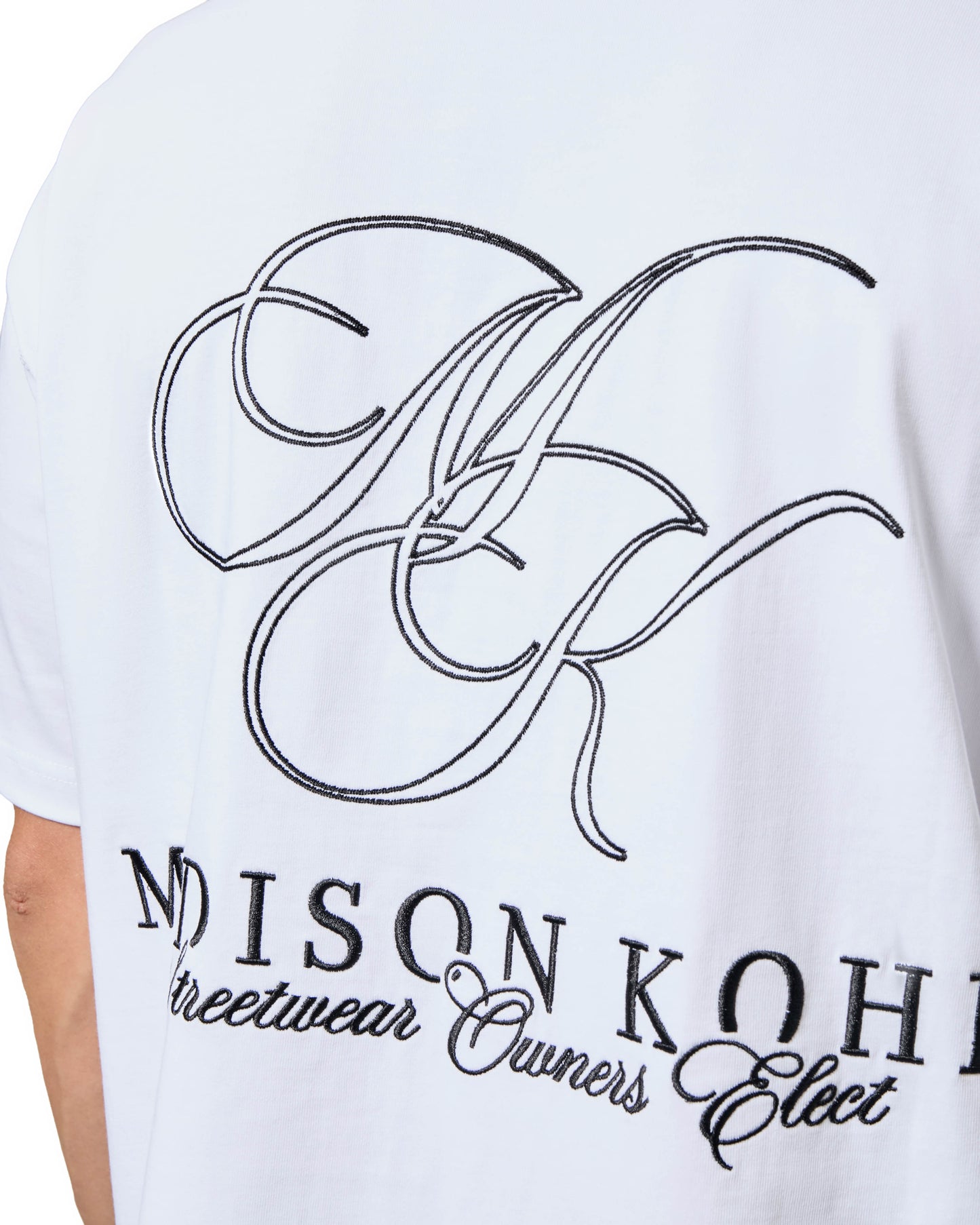MK Monogram Relaxed T Shirt White
