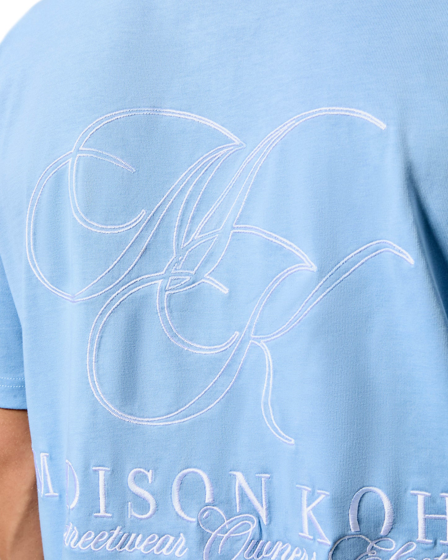 MK Monogram Relaxed T Shirt Placid Blue