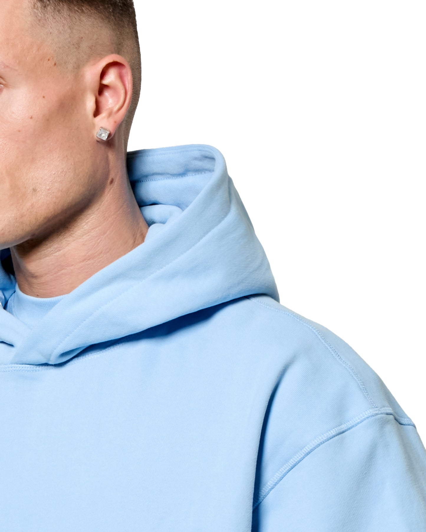 MK Monogram Relaxed OTH Hoodie Placid Blue