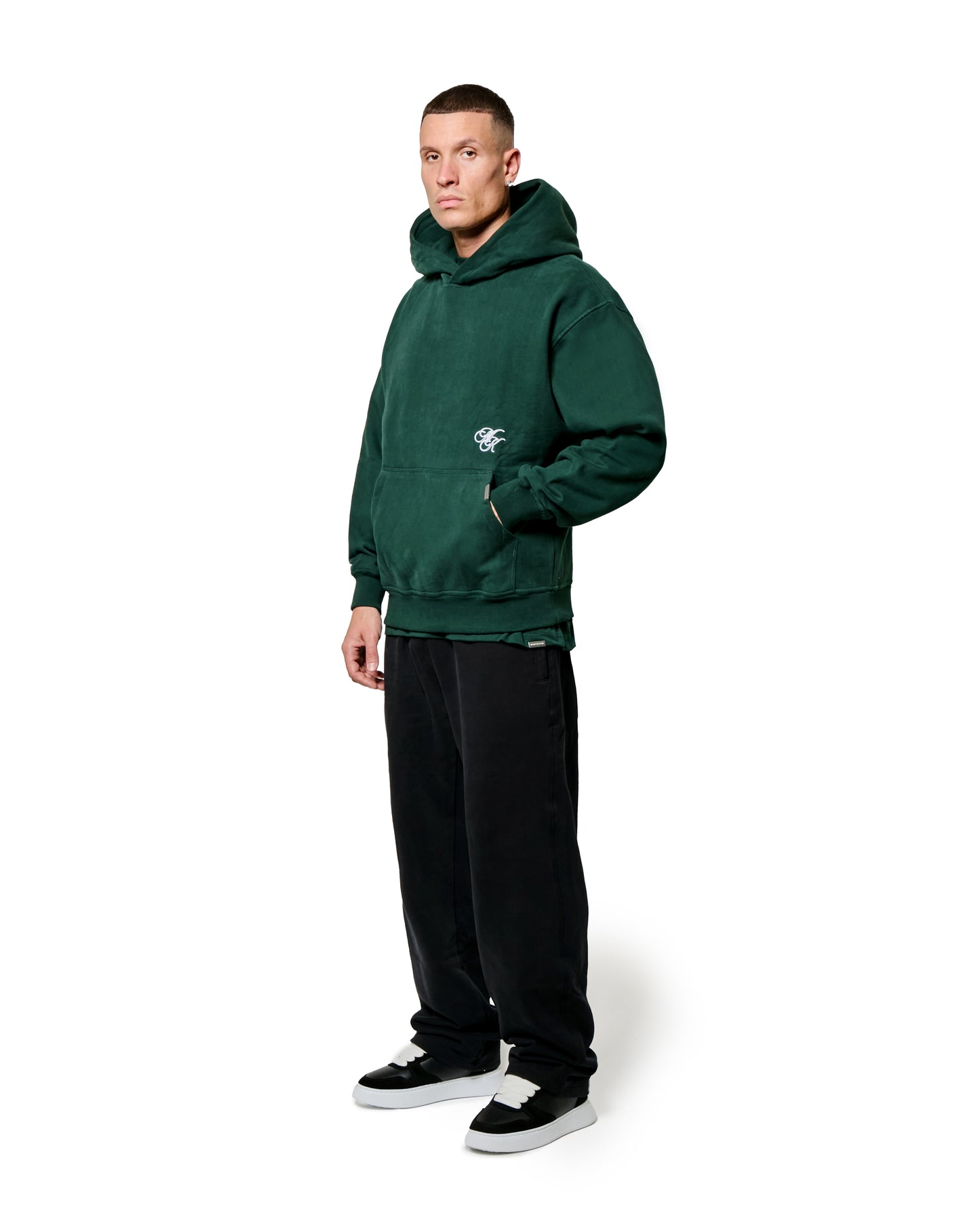 MK Monogram Relaxed OTH Hoodie Pine