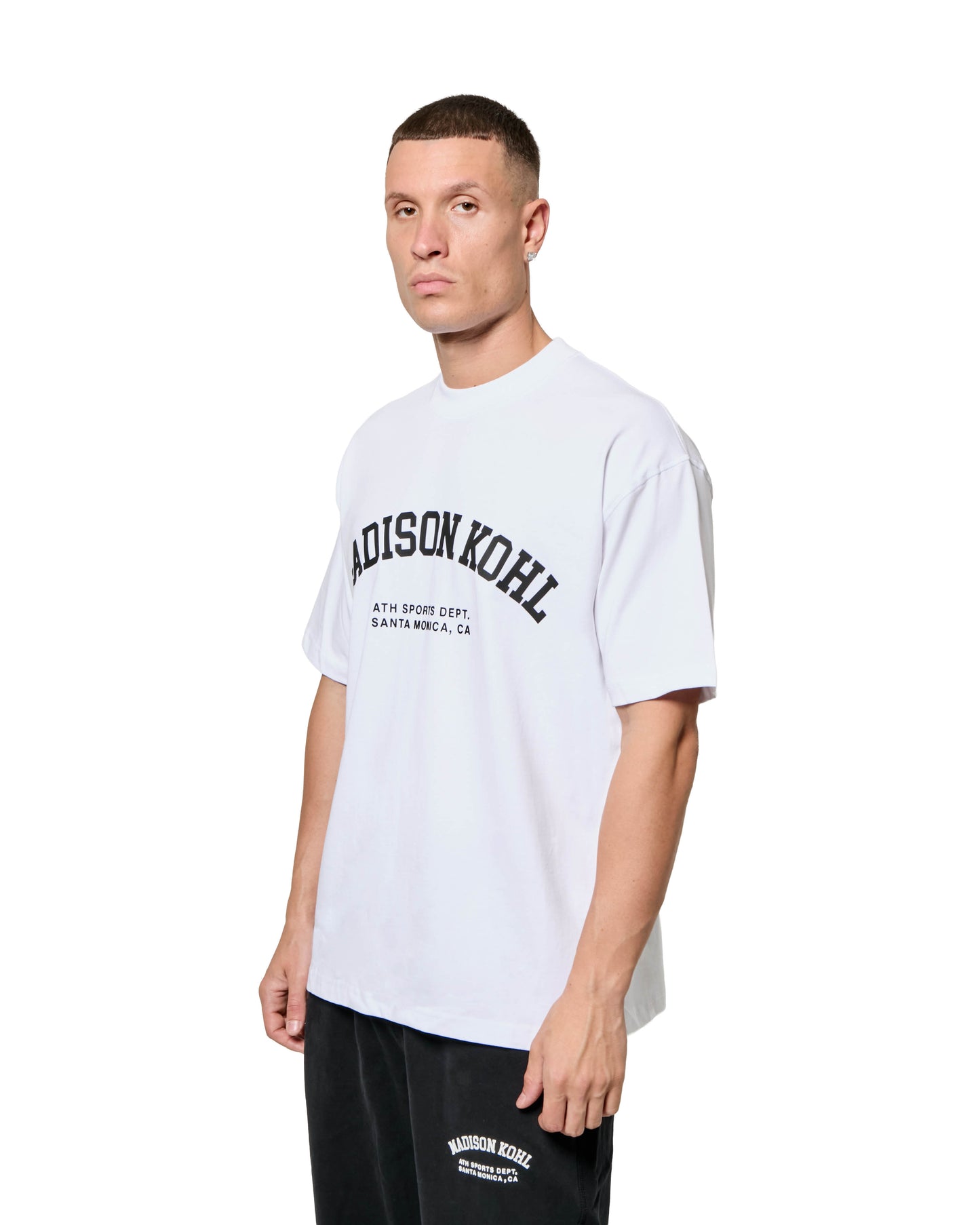 MK Athletics Relaxed T Shirt White