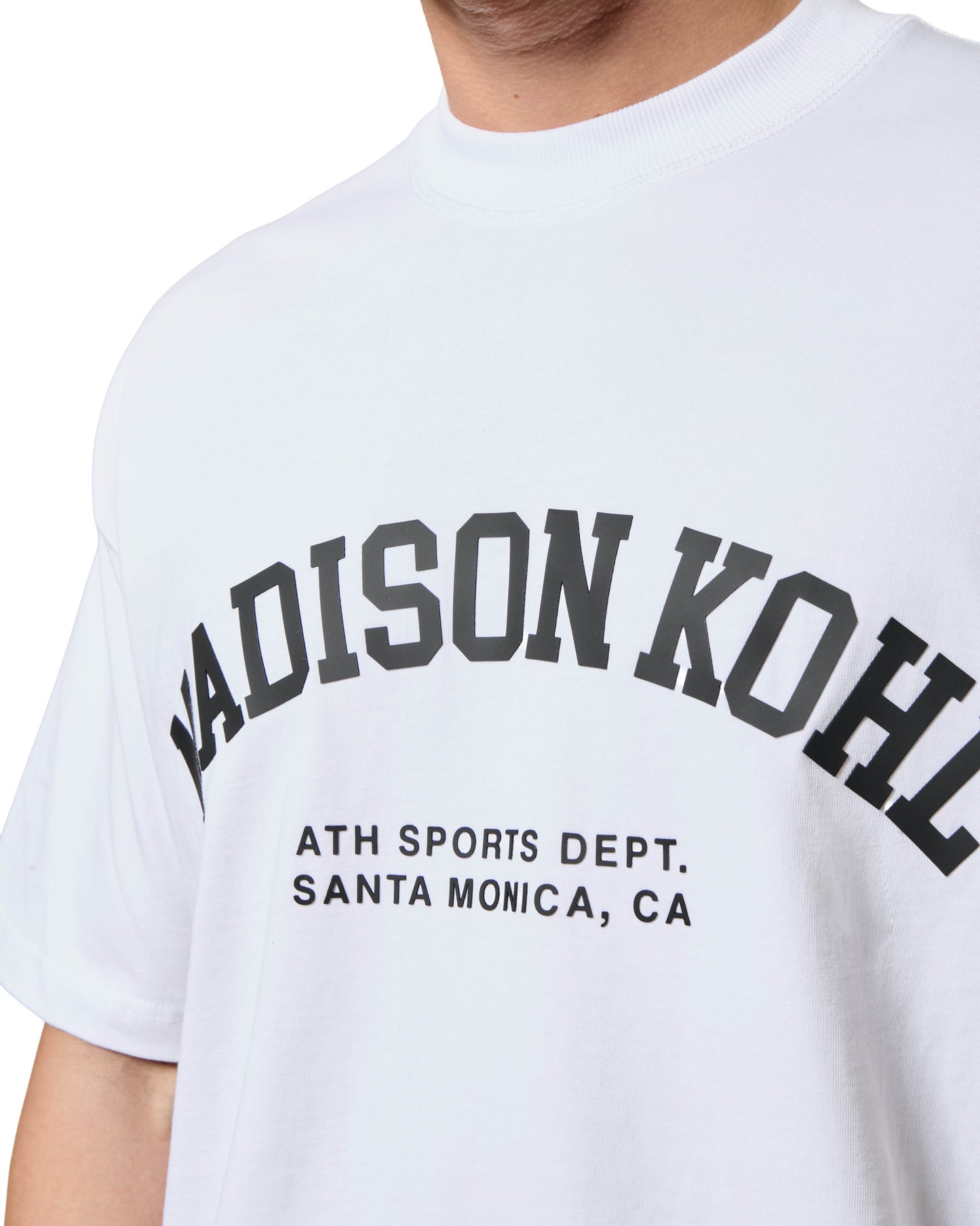 MK Athletics Relaxed T Shirt White