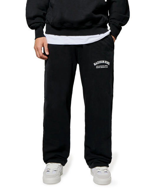 MK Athletics Open Hem Sweatpant Black