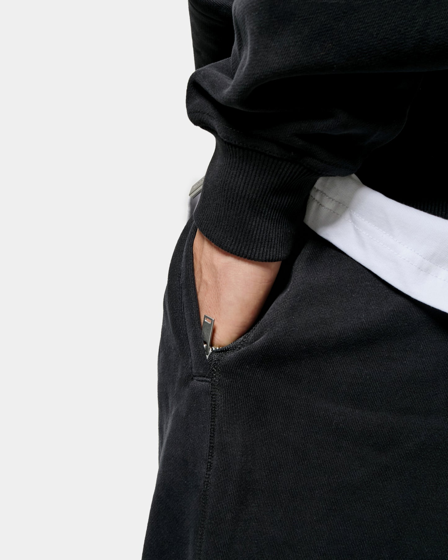 MK Athletics Open Hem Sweatpant Black