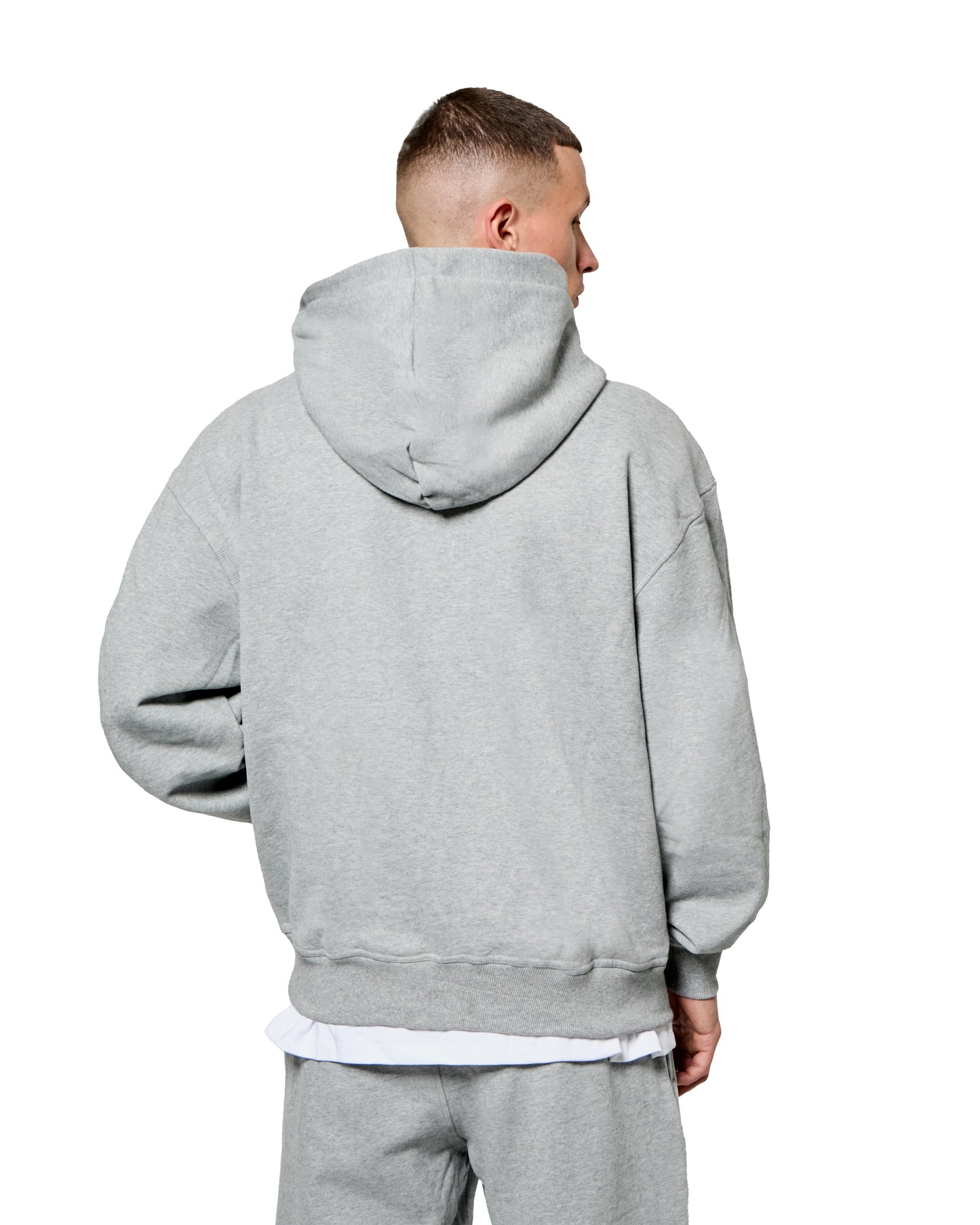 MK Athletics Relaxed OTH Hoodie Grey Marl