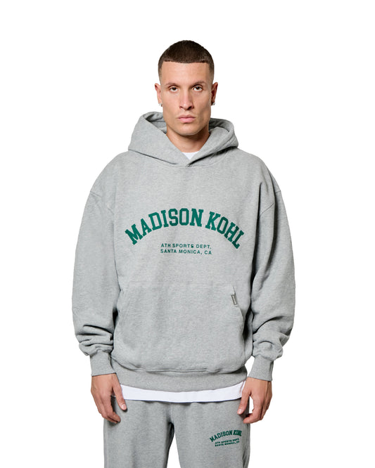 MK Athletics Relaxed OTH Hoodie Grey Marl