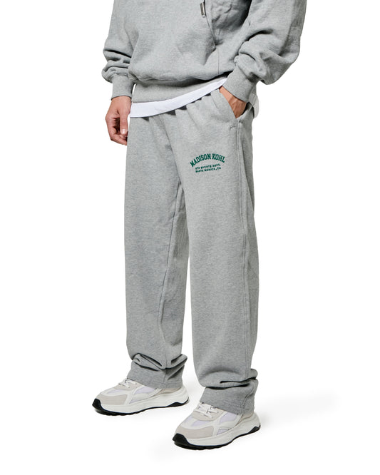 MK Athletics Open Hem Sweatpant Grey Marl