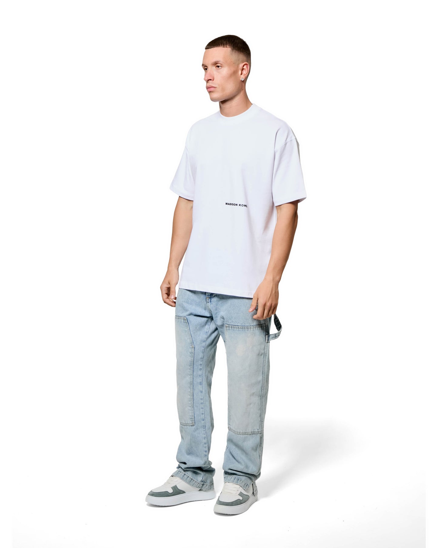 MK Core Relaxed T Shirt White