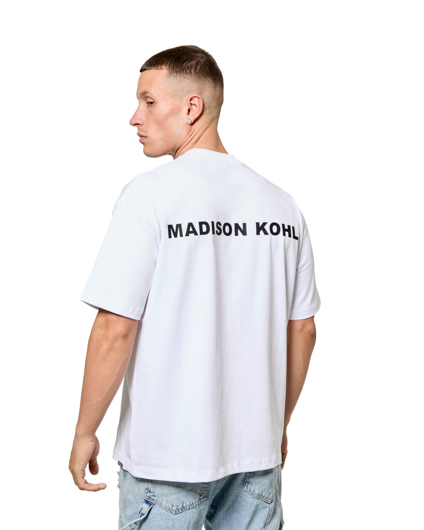 MK Core Relaxed T Shirt White
